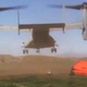 Illustration for article titled Marine MV-22 Ospreys Become Californias Last Line Of Defense Against Wildfires